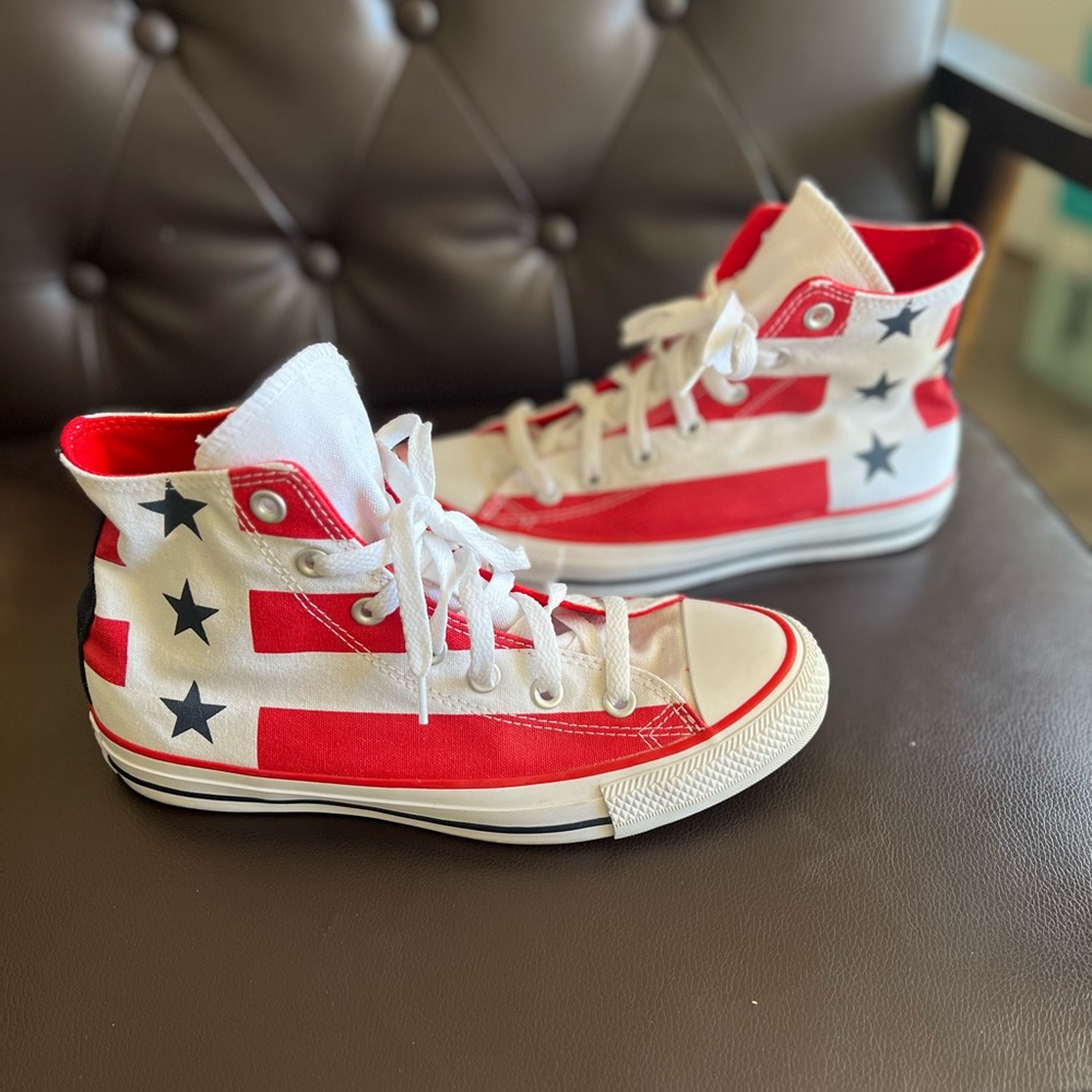 High top American flag Converse